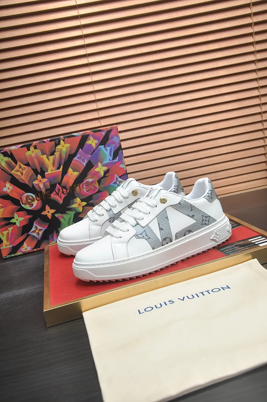 Men's shoes 💰540💶[LOUIS VUITTON] Original order price (mesh lining) new model 🍀LV Louis Vuitton * - top version of LV classic trendy shoes! Use imported original cowhide leather, cloth cowhide lining and original wear-resistant rubber outsole! High quality products! Code number 38-45 (45 is custom-made and cannot be returned or exchanged)